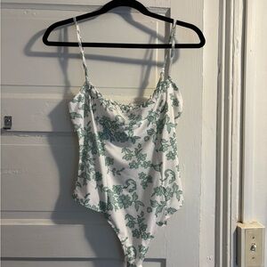 Floral Print Bodysuit